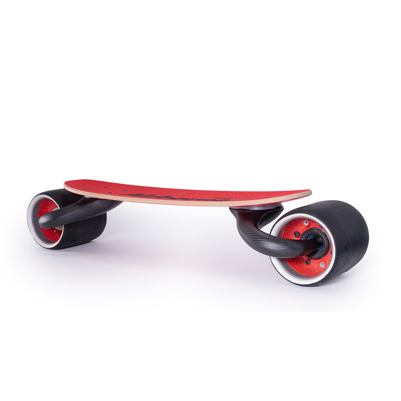 Airborne board side profile shot
